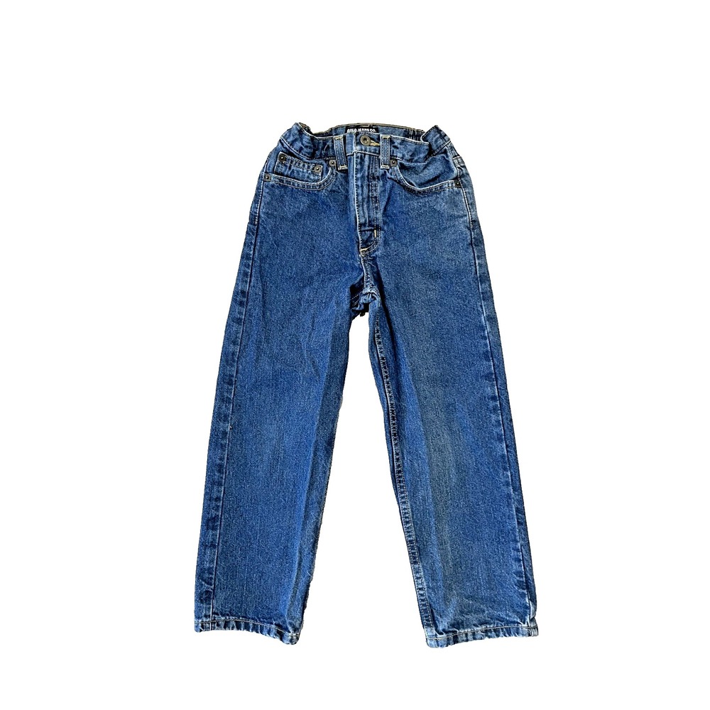 Vintage Polo Ralph‎ Lauren Jeans Boys 6  Blue Denim Straight Preppy Outdoor Y2K